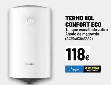 Oferta de Confort - Termo 80L  Eco por 118€ en Brico Depôt