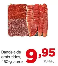 Oferta de Bandeja De Embutidos por 9,95€ en Alimerka