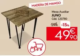 Oferta de Mango - Mesa Auxiliar por 49,9€ en Conforama