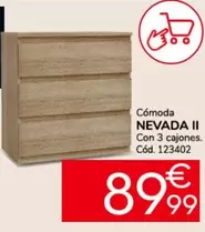 Oferta de Nevada II Comoda por 89,99€ en Conforama