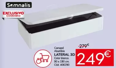 Oferta de Somnalis - Latera 3d por 249€ en Conforama