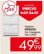 Oferta de Zapatero por 49,99€ en Conforama