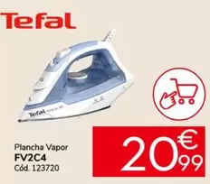 Oferta de Tefal - Plancha Vapor FV2C4 por 20,99€ en Conforama