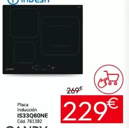 Oferta de Indesit - IS33Q60NE por 229€ en Conforama