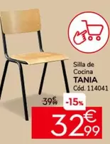 Oferta de Silla De Cocina por 32,99€ en Conforama