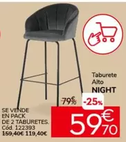 Oferta de Taburete en Conforama