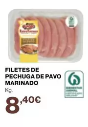 Oferta de Pavo - Filetes De Pechuga De  Marinado por 8,4€ en Supercor