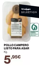 Oferta de Pollo Campero Listo Para Asar por 5,95€ en Supercor