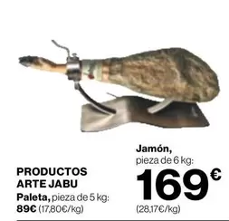 Oferta de Jabu - Productos Arte  Paleta por 169€ en Supercor