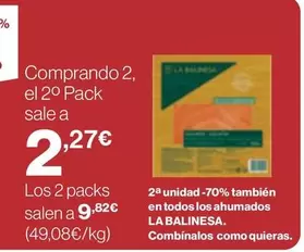 Oferta de La Balinesa - Combinalos Como Quieras por 2,27€ en Supercor