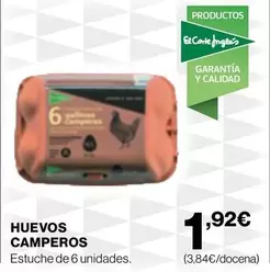 Oferta de Camperos - Huevos Camperos por 1,92€ en Supercor