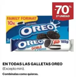 Oferta de Oreo - En Todas Las Galletas en Supercor