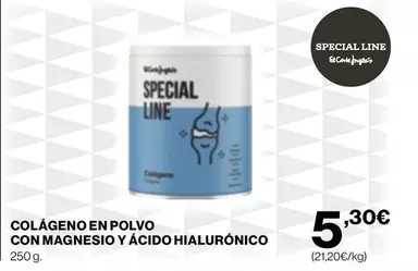 Oferta de Special - Colageno En Polvo Con Magnesio Y Acido Hialuronico por 5,3€ en Supercor