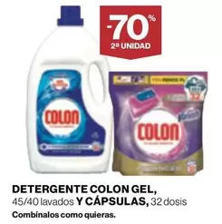 Oferta de Colon - Detergente Gel, Y Capsulas en Supercor