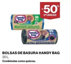 Oferta de Handy Bag - Bolsas De Basura en Supercor