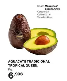 Oferta de Origen - Aguacate Tradicional Tropical Queen por 6,99€ en Supercor