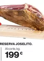 Oferta de Joselito - Reserva . por 199€ en Supercor