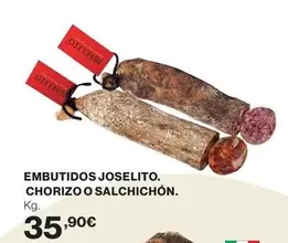 Oferta de Joselito - Embutidos por 35,9€ en Supercor