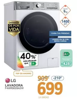 Oferta de LG - Lavadora  por 699€ en E.Leclerc
