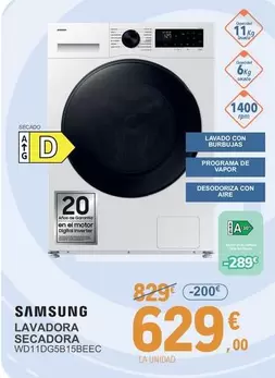 Oferta de Samsung - Lavadora Secadora por 629€ en E.Leclerc