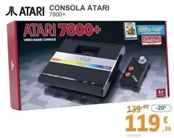 Oferta de Atari - Consola 7800+ por 119€ en E.Leclerc