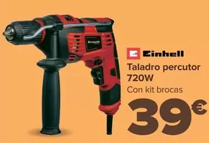 Oferta de Einhell - Taladro Percutor 720w por 39€ en Carrefour