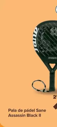 Oferta de Pala De Padel Sane Assassin Black Ii por 153,45€ en Carrefour