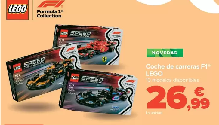 Oferta de Lego - Choche De Carreras F1  por 26,99€ en Carrefour