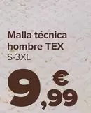 Oferta de Tex - Malla Tecnica Hombre  por 9,99€ en Carrefour