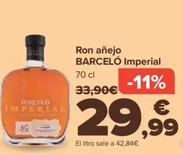 Oferta de Barceló - Ron Anejo Imperial por 29,99€ en Carrefour