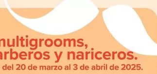 Oferta de En Todos Los Multigrooms Bodygrooms Barberos Y Nariceros en Carrefour