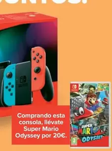 Oferta de Nintendo Switch - Consola por 299€ en Carrefour