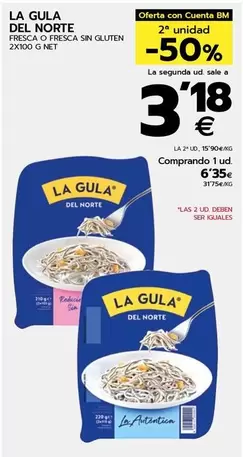 Oferta de La Gula Del Norte - Fresca O Fresca Sin Gluten por 6,35€ en BM Supermercados