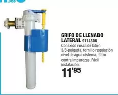 Oferta de Grifo De Llenado Lateral  por 11,95€ en Optimus