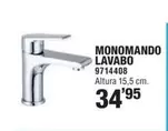 Oferta de Monomando Lavabo por 34,95€ en Optimus