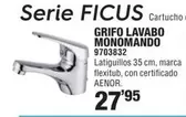 Oferta de Grifo Lavabo Monomando por 27,95€ en Optimus