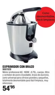 Oferta de Exprimidor Con Brazo por 54,95€ en Optimus