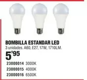 Oferta de Bombilla Estandar Led por 5,95€ en Optimus