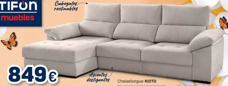 Oferta de Tifón - Assentos Desligantes por 849€ en Tifón Muebles