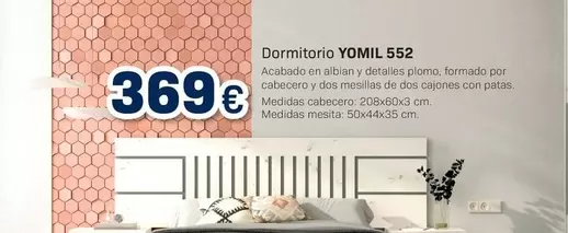 Oferta de Canapé Yomil 552 por 369€ en Tifón Muebles