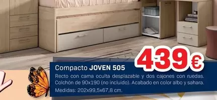 Oferta de Albo - Compacto Joven 505 por 439€ en Tifón Muebles