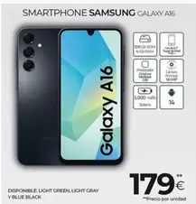 Oferta de Samsung - Smartphone Galaxy A16 por 179€ en Tien 21