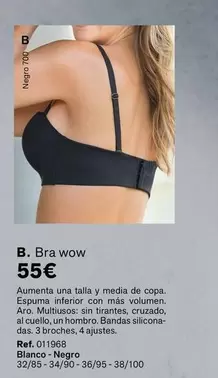 Oferta de Bra Wow por 55€ en Leonisa