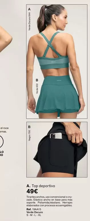 Oferta de Top Deportivo por 49€ en Leonisa