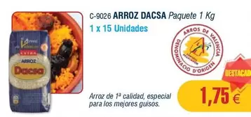 Oferta de Dacsa - Arroz por 1,75€ en Abordo