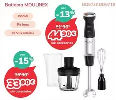 Oferta de Moulinex - Batidora por 33,9€ en Mi electro