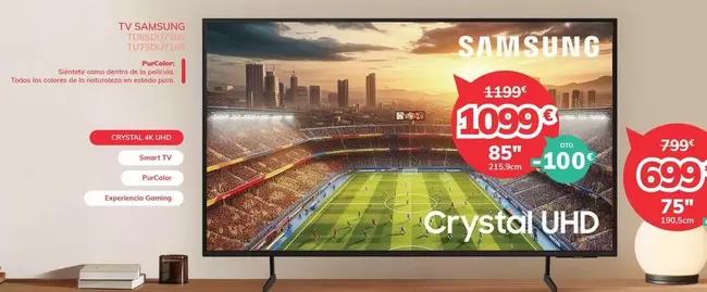 Oferta de Samsung - Tv  por 699€ en Mi electro