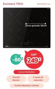 Oferta de Teka - Encimera por 249€ en Mi electro