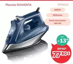 Oferta de Rowenta - Plancha por 79,9€ en Mi electro