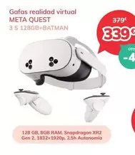 Oferta de Meta Quest - Gafas Realidad Virtual por 339€ en Mi electro